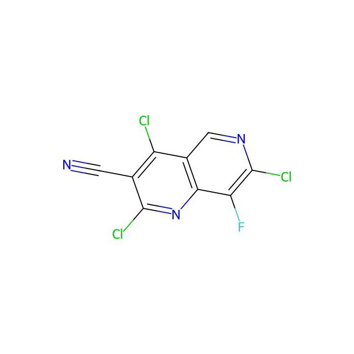 2,4,7-trichloro-8-fluoro-1,6-naphthyridine-3-carbonitrile - ≥97% CAS No(2769863-96-7) by Aladdin Scientific