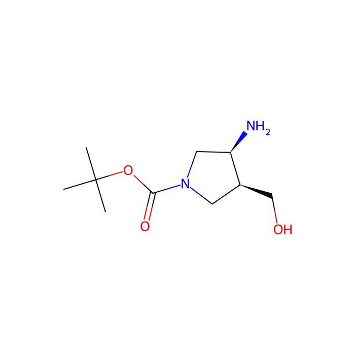 tert-butyl (3S,4S)-3-amino-4-(hydroxymethyl)pyrrolidine-1-carboxylate - ≥97% CAS No(1016259-87-2) by Aladdin Scientific