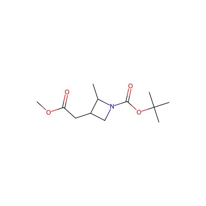 tert-butyl 3-(2-methoxy-2-oxo-ethyl)-2-methyl-azetidine-1-carboxylate - ≥97% CAS No(2940957-01-5) by Aladdin Scientific