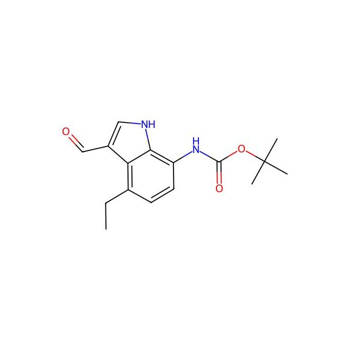 tert-butyl N-(4-ethyl-3-formyl-1H-indol-7-yl)carbamate - ≥97% CAS No(2940957-51-5) by Aladdin Scientific