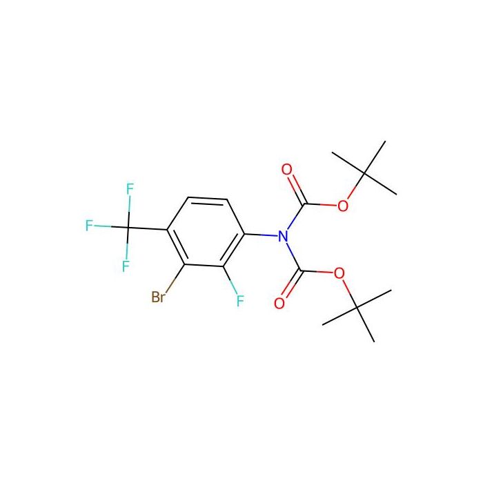 tert-butyl N-[3-bromo-2-fluoro-4-(trifluoromethyl)phenyl]-N-tert-butoxycarbonyl-carbamate - ≥97% CAS No(2940937-36-8) by Aladdin Scientific