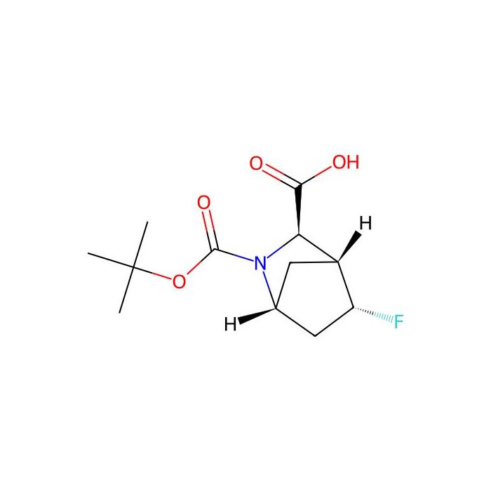 (1R,3R,4R,5R)-2-tert-butoxycarbonyl-5-fluoro-2-azabicyclo[2.2.1]heptane-3-carboxylic acid - ≥97% CAS No(2969618-14-0) by Aladdin Scientific