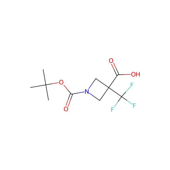 1-tert-butoxycarbonyl-3-(trifluoromethyl)azetidine-3-carboxylic acid - ≥97% CAS No(1781010-80-7) by Aladdin Scientific