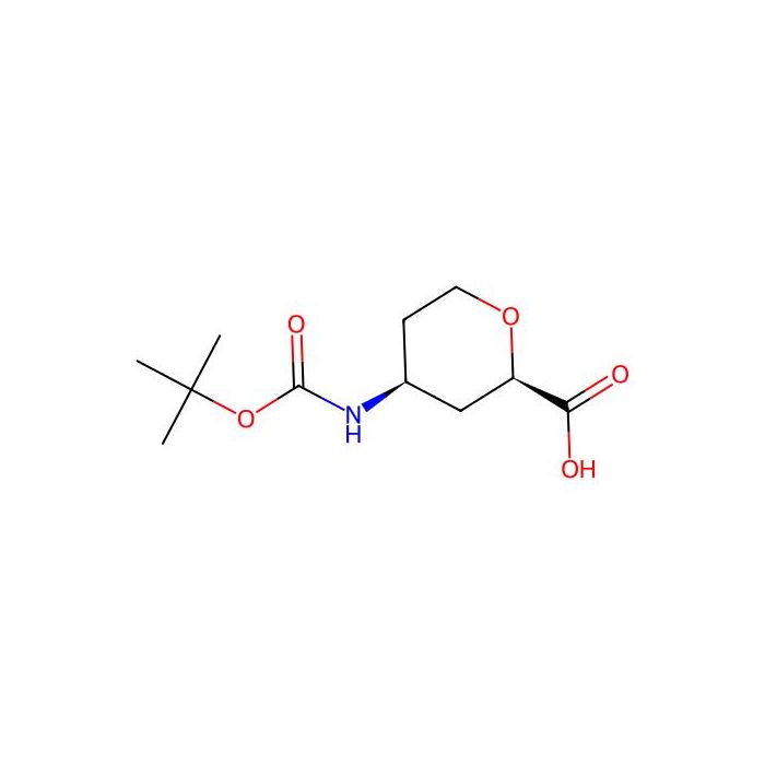 (2R,4S)-4-(tert-butoxycarbonylamino)tetrahydropyran-2-carboxylic acid - ≥97% CAS No(2306255-59-2) by Aladdin Scientific