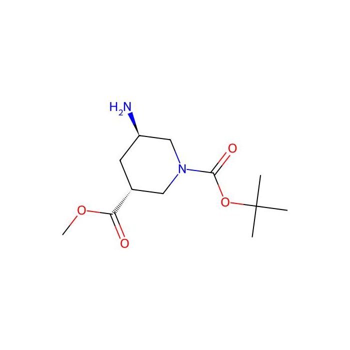 1-tert-butyl 3-methyl trans-5-aminopiperidine-1,3-dicarboxylate - ≥97% CAS No(1208359-58-3) by Aladdin Scientific