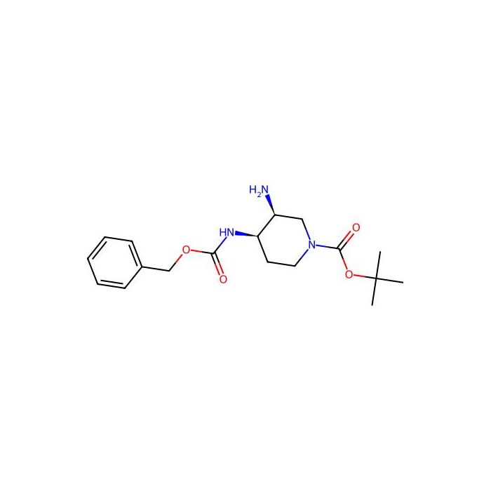 tert-butyl (3S,4R)-3-amino-4-{[(benzyloxy)carbonyl]amino}piperidine-1-carboxylate - ≥97% CAS No(1707290-23-0) by Aladdin Scientific