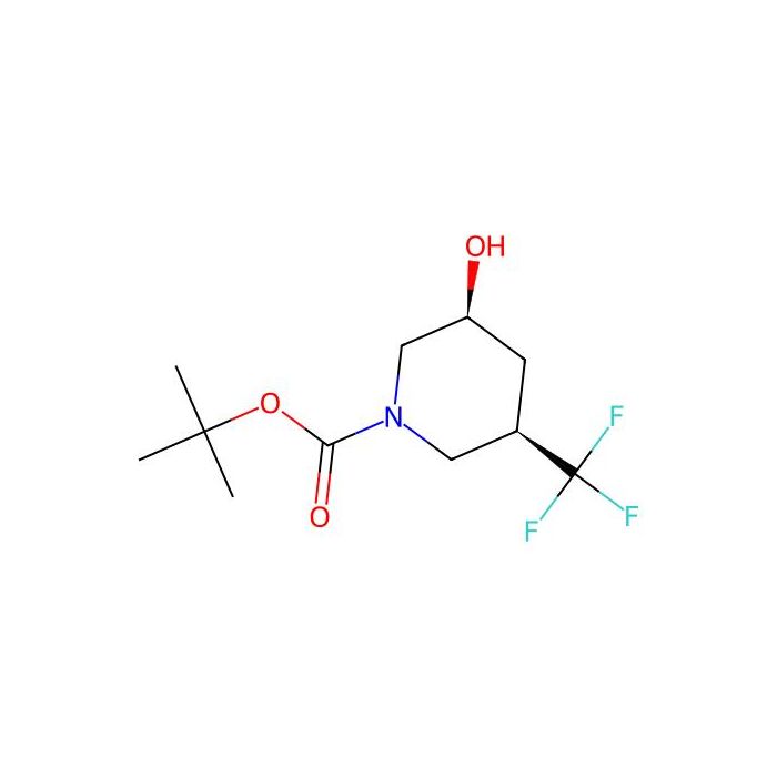 tert-butyl (3S,5R)-3-hydroxy-5-(trifluoromethyl)piperidine-1-carboxylate - ≥97% CAS No(1932823-02-3) by Aladdin Scientific