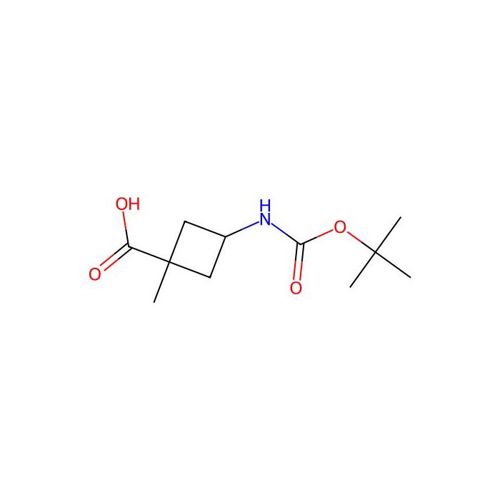 trans-3-{[(tert-butoxy)carbonyl]amino}-1-methylcyclobutane-1-carboxylic acid - ≥97% CAS No(2231666-55-8) by Aladdin Scientific
