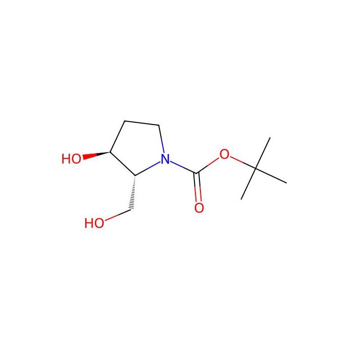 tert-butyl (2R,3S)-3-hydroxy-2-(hydroxymethyl)pyrrolidine-1-carboxylate - ≥97% CAS No(156129-72-5) by Aladdin Scientific