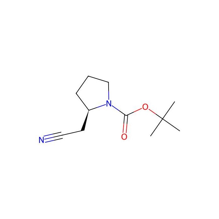 (R)-TERT-BUTYL 2-(CYANOMETHYL)PYRROLIDINE-1-CARBOXYLATE - ≥98% CAS No(201039-13-6) by Aladdin Scientific