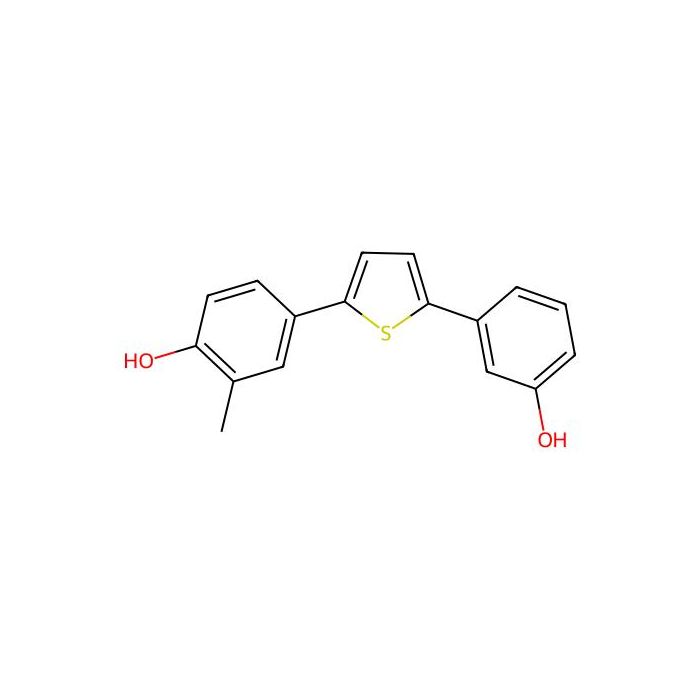 4-(5-(3-Hydroxyphenyl)thiophen-2-yl)-2-methylphenol - ≥97% CAS No(1122660-25-6) by Aladdin Scientific