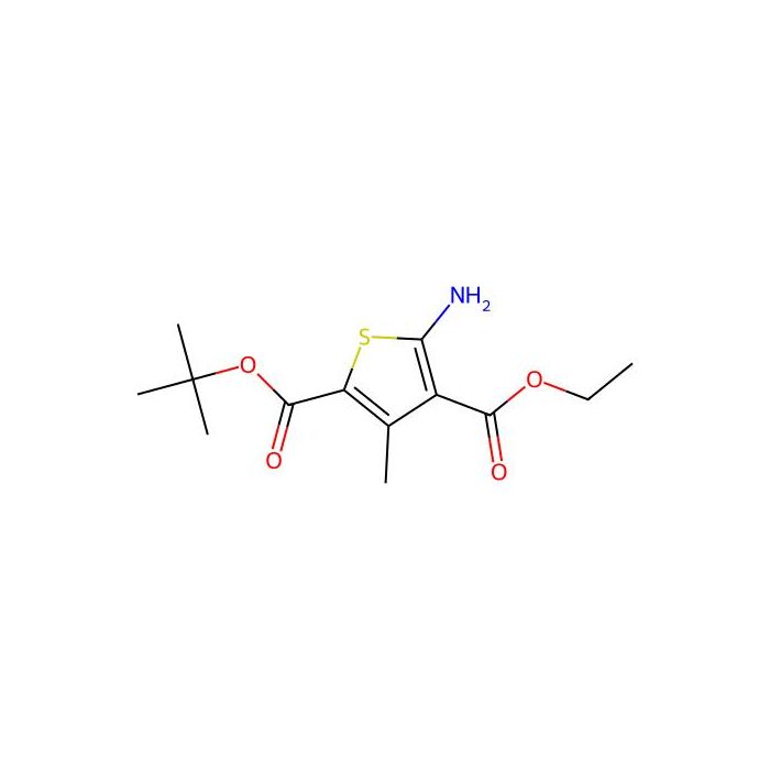 2-TERT-BUTYL 4-ETHYL 5-AMINO-3-METHYLTHIOPHENE-2，4-DICARBOXYLATE - ≥95% CAS No(257610-86-9) by Aladdin Scientific