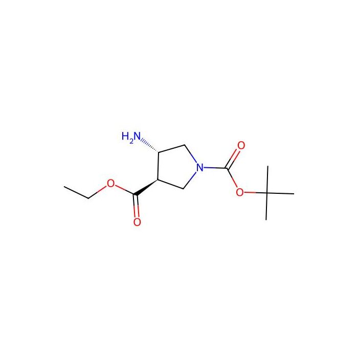 trans-1-tert-Butyl 3-ethyl 4-aminopyrrolidine-1，3-dicarboxylate - ≥95% CAS No(362489-56-3) by Aladdin Scientific
