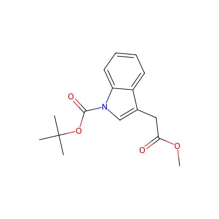 tert-Butyl 3-(2-methoxy-2-oxoethyl)-1H-indole-1-carboxylate - ≥97% CAS No(370562-34-8) by Aladdin Scientific