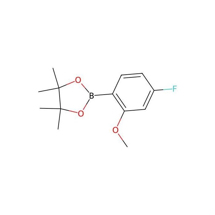 2-(4-Fluoro-2-methoxyphenyl)-4，4，5，5-tetramethyl-1，3，2-dioxaborolane - ≥98% CAS No(624741-83-9) by Aladdin Scientific