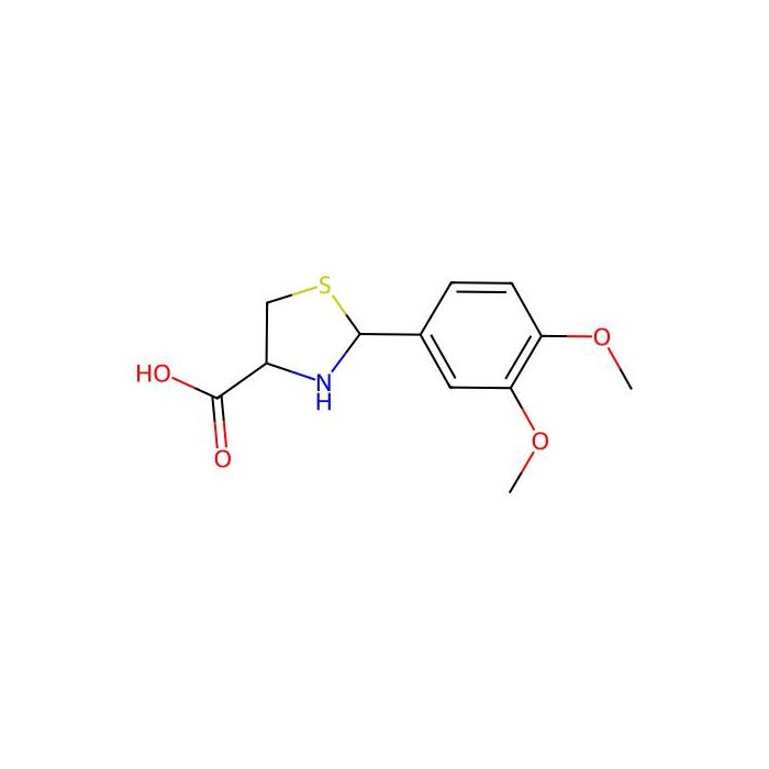 2-(3，4-Dimethoxyphenyl)thiazolidine-4-carboxylic acid - ≥97% CAS No(72678-92-3) by Aladdin Scientific