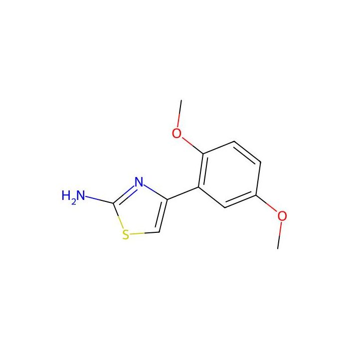 4-(2，5-Dimethoxyphenyl)thiazol-2-amine - ≥97% CAS No(74605-12-2) by Aladdin Scientific