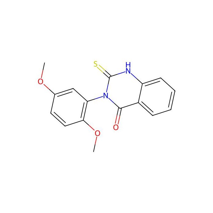 3-(2，5-dimethoxyphenyl)-2-thioxo-2，3-dihydro-4(1H)-quinazolinone - ≥95% CAS No(380436-98-6) by Aladdin Scientific