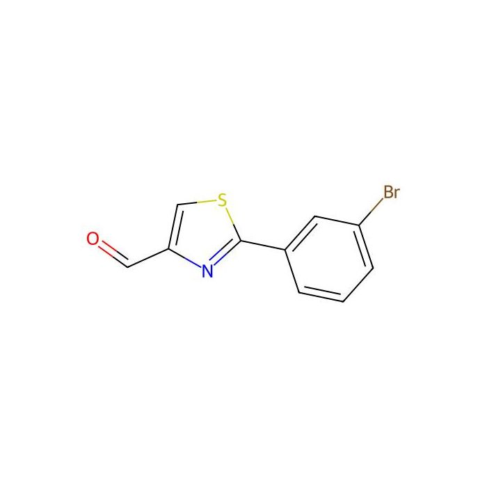 2-(3-bromophenyl)thiazole-4-carbaldehyde - ≥95% CAS No(750624-69-2) by Aladdin Scientific