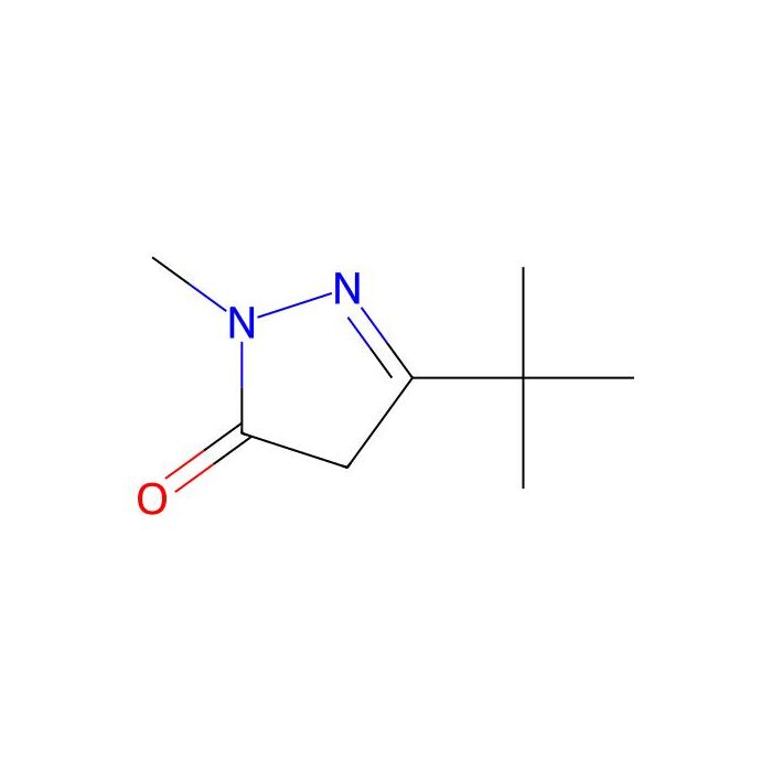 3-tert-Butyl-1-methyl-2-pyrazolin-5-one - ≥98% CAS No(87031-30-9) by Aladdin Scientific