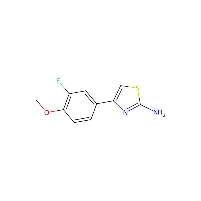 4-(3-Fluoro-4-methoxyphenyl)thiazol-2-amine - ≥97% CAS No(716-75-6) by Aladdin Scientific