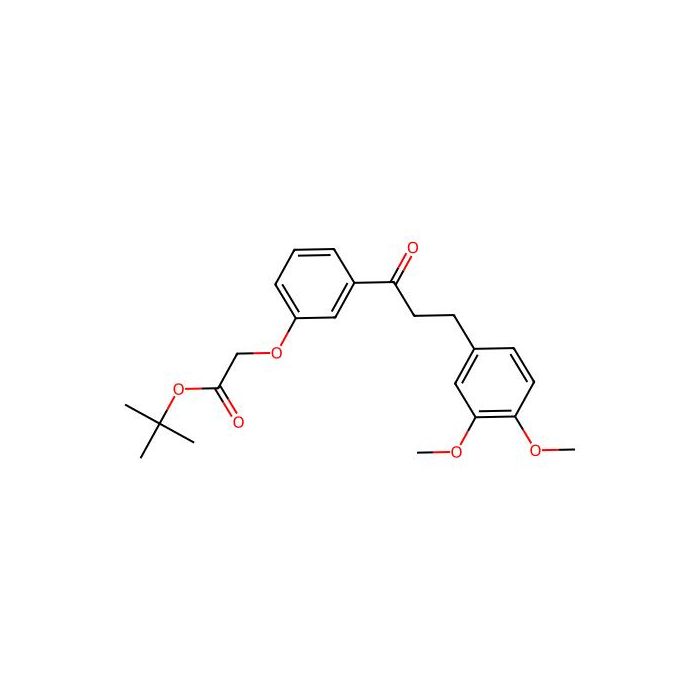 tert-Butyl2-{3-[3-(3，4-dimethoxyphenyl)propanoyl]phenoxy}acetate - ≥98% CAS No(178445-86-8) by Aladdin Scientific