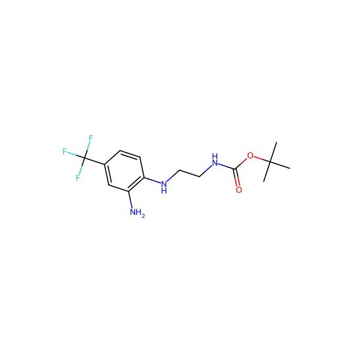 Tert-butyl(2-((2-amino-4-(trifluoromethyl)phenyl)amino)ethyl)carbamate - ≥95% CAS No(215655-42-8) by Aladdin Scientific
