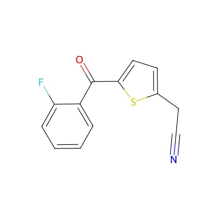 2-(5-(2-Fluorobenzoyl)thiophen-2-yl)acetonitrile - ≥97% CAS No(303144-50-5) by Aladdin Scientific