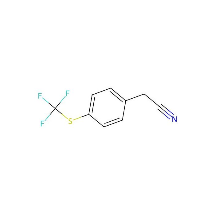 2-(4-((Trifluoromethyl)thio)phenyl)acetonitrile - ≥98% CAS No(70124-90-2) by Aladdin Scientific