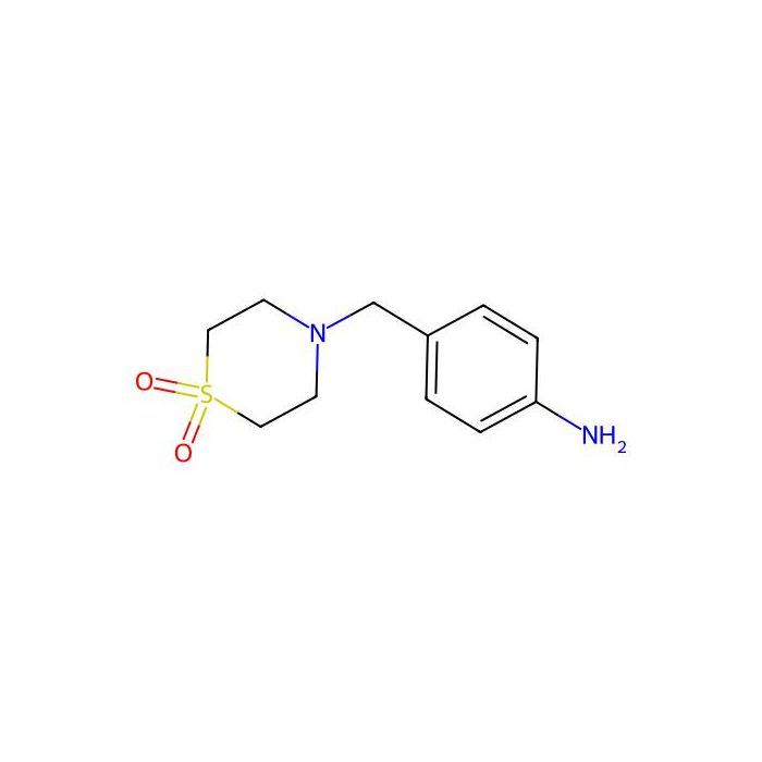 4-(4-Aminobenzyl)thiomorpholine 1，1-dioxide - ≥90% CAS No(263339-24-8) by Aladdin Scientific