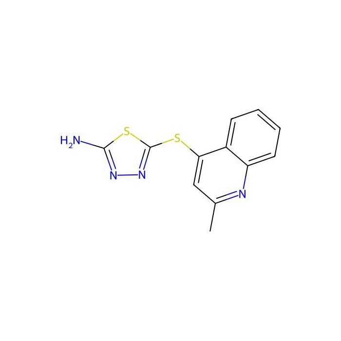 5-((2-Methylquinolin-4-yl)thio)-1， 3， 4-thiadiazol-2-amine - ≥97% CAS No(219719-19-4) by Aladdin Scientific