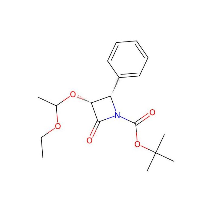 (3R，4S)-tert-Butyl 3-(1-ethoxyethoxy)-2-oxo-4-phenylazetidine-1-carboxylate - ≥98% CAS No(201856-57-7) by Aladdin Scientific