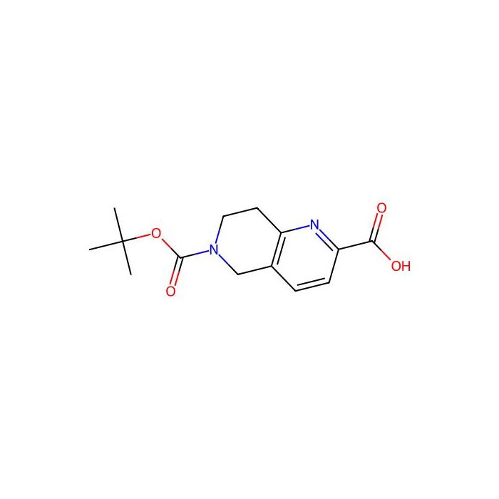 6-(tert-butoxycarbonyl)-5，6，7，8-tetrahydro-1，6-naphthyridine-2-carboxylic acid - ≥95% CAS No(259809-49-9) by Aladdin Scientific