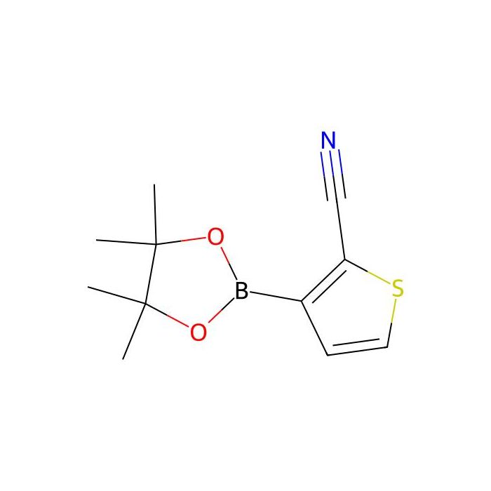 3-(4，4，5，5-Tetramethyl-1，3，2-dioxaborolan-2-yl)thiophene-2-carbonitrile - ≥98% CAS No(942070-34-0) by Aladdin Scientific