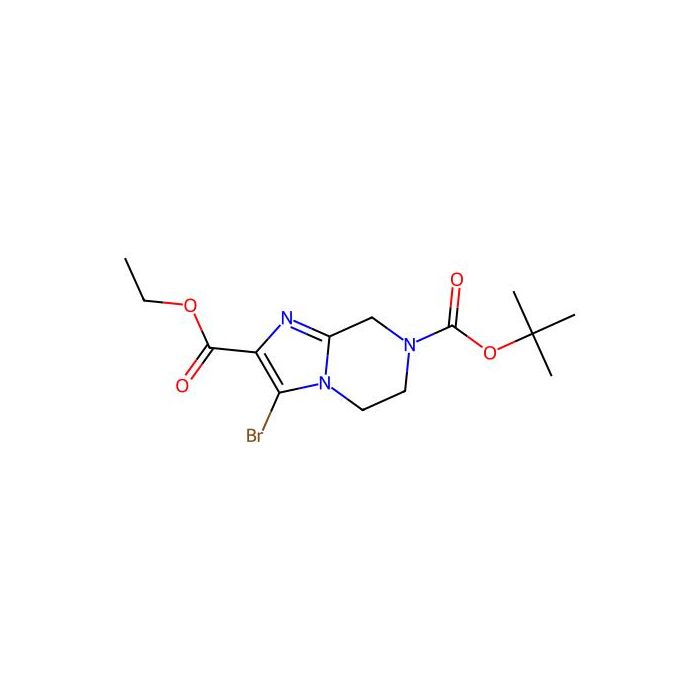 7-tert-Butyl 2-ethyl 3-bromo-5，6-dihydroimidazo[1，2-a]pyrazine-2，7(8H)-dicarboxylate - ≥95% CAS No(1000576-75-9) by Aladdin Scientific