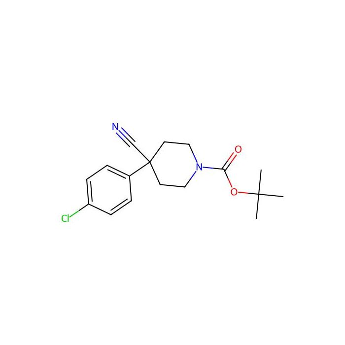 tert-Butyl 4-(4-chlorophenyl)-4-cyanopiperidine-1-carboxylate - ≥97% CAS No(218451-34-4) by Aladdin Scientific