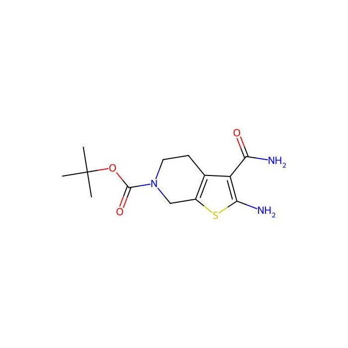 tert-Butyl 2-amino-3-carbamoyl-4，5-dihydrothieno[2，3-c]pyridine-6(7H)-carboxylate - ≥98% CAS No(1001020-08-1) by Aladdin Scientific