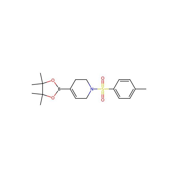4-(4，4，5，5-Tetramethyl-1，3，2-dioxaborolan-2-yl)-1-tosyl-1，2，3，6-tetrahydropyridine - ≥97% CAS No(1256360-46-9) by Aladdin Scientific
