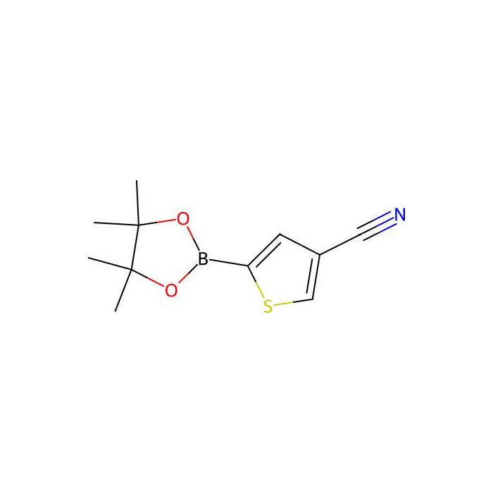 5-(4，4，5，5-Tetramethyl-1，3，2-dioxaborolan-2-yl)thiophene-3-carbonitrile - ≥95% CAS No(916454-59-6) by Aladdin Scientific