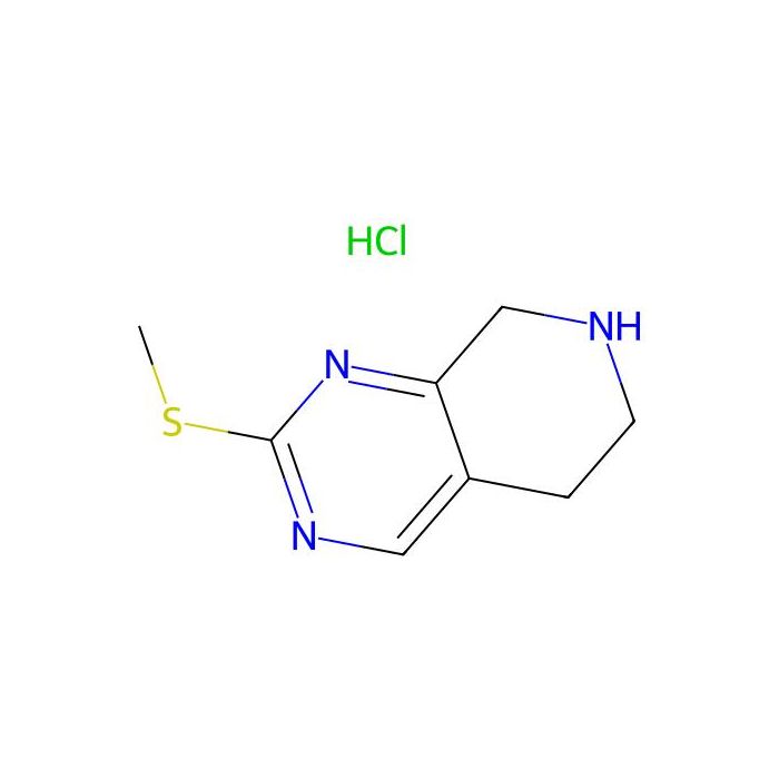 2-(Methylthio)-5，6，7，8-tetrahydropyrido[3，4-d]pyrimidine Hydrochloride - ≥96% CAS No(1226776-81-3) by Aladdin Scientific