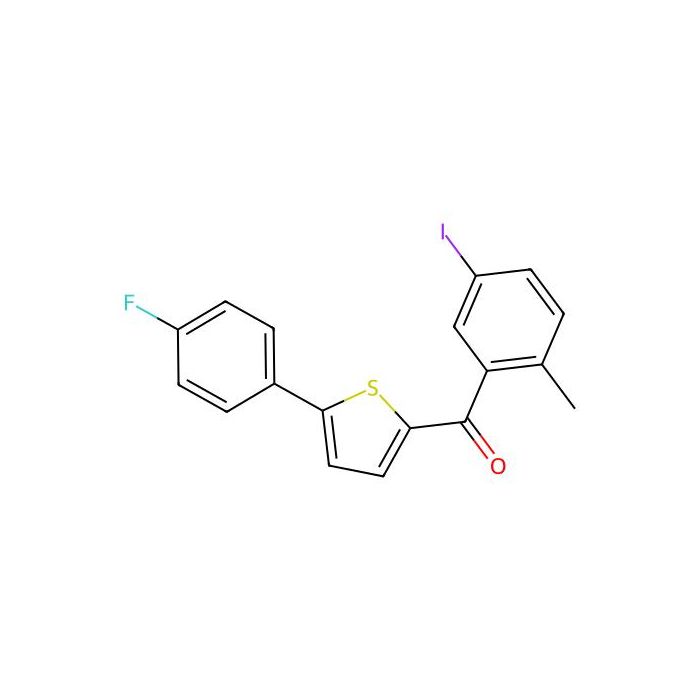 (5-(4-Fluorophenyl)thiophen-2-yl)(5-iodo-2-methylphenyl)methanone - ≥95% CAS No(1071929-08-2) by Aladdin Scientific