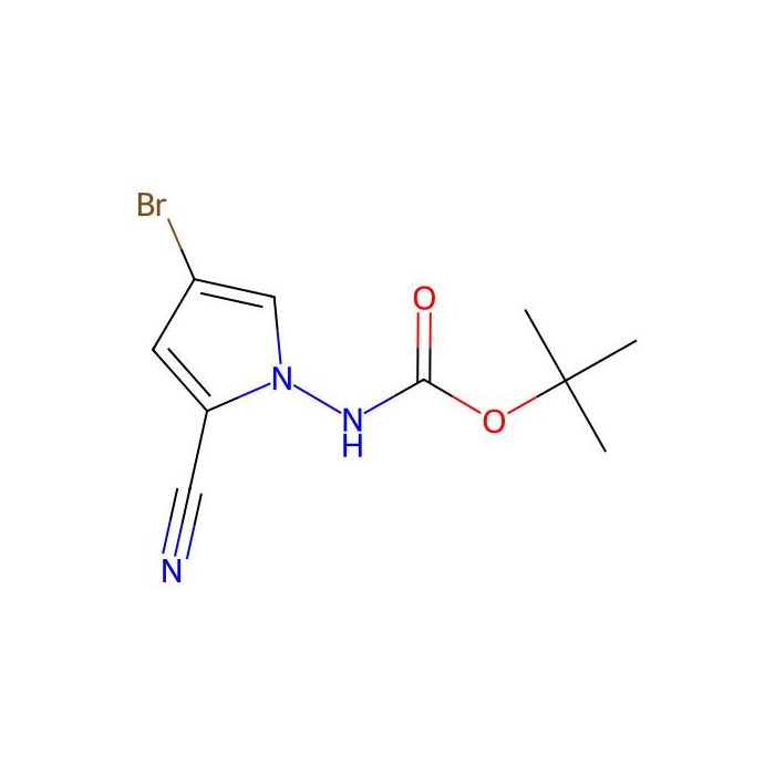 tert-Butyl (4-bromo-2-cyano-1H-pyrrol-1-yl)carbamate - ≥95% CAS No(937047-04-6) by Aladdin Scientific