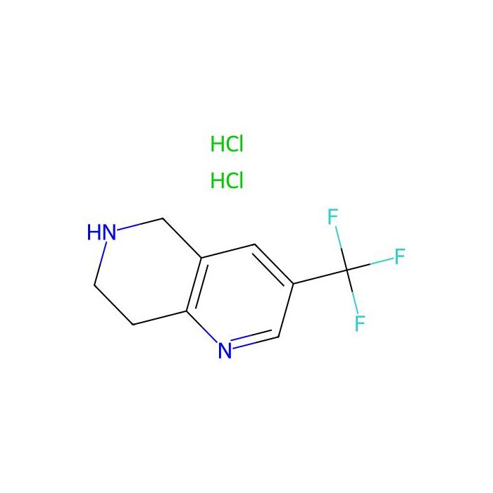 3-(Trifluoromethyl)-5，6，7，8-Tetrahydro-1，6-Naphthyridine Dihydrochloride - ≥98% CAS No(870483-68-4) by Aladdin Scientific