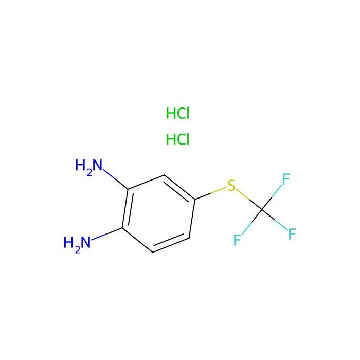4-((Trifluoromethyl)thio)benzene-1，2-diamine dihydrochloride - ≥97% CAS No(1313012-28-0) by Aladdin Scientific