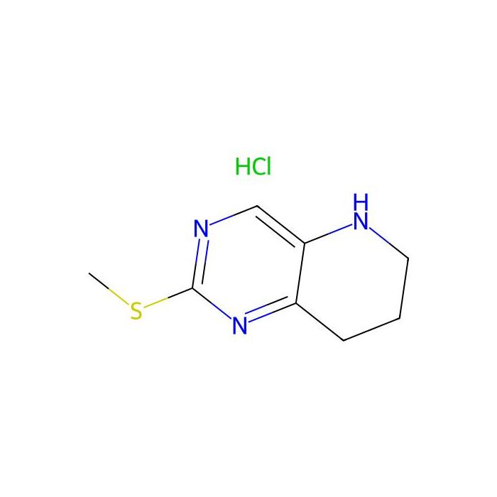 2-(Methylthio)-5，6，7，8-tetrahydropyrido[3，2-d]pyrimidine Hydrochloride - ≥95% CAS No(1375064-63-3) by Aladdin Scientific