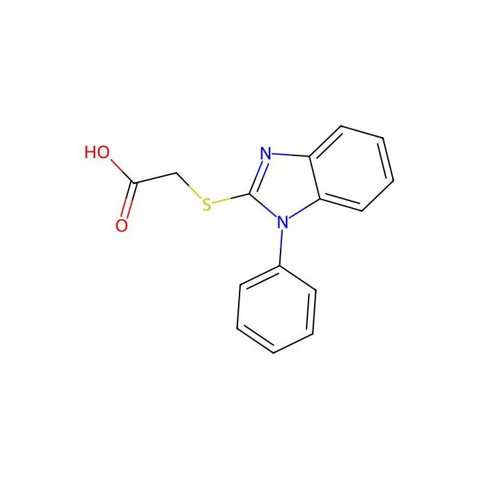 2-((1-Phenyl-1H-benzo[d]imidazol-2-yl)thio)acetic acid - ≥95% CAS No(93866-15-0) by Aladdin Scientific