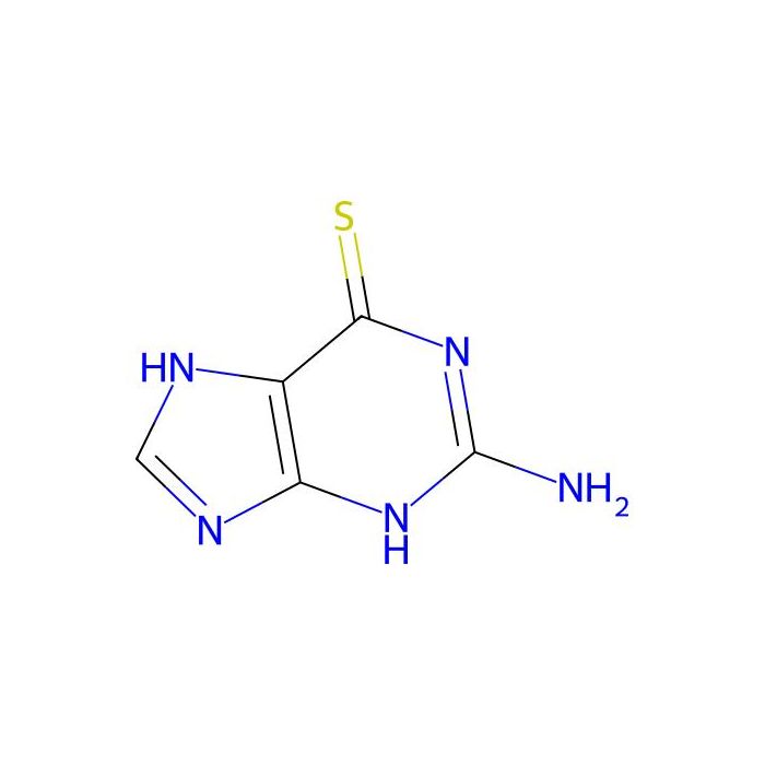 6-Thioguanine - γ-irradiated, BioReagent, suitable for hybridoma, 50 ×, lyophilized powder CAS No(154-42-7) by Aladdin Scientific