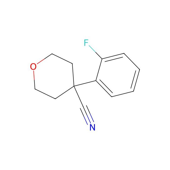 4-(2-fluorophenyl)tetrahydro-2H-pyran-4-carbonitrile - ≥90% CAS No(859164-45-7) by Aladdin Scientific