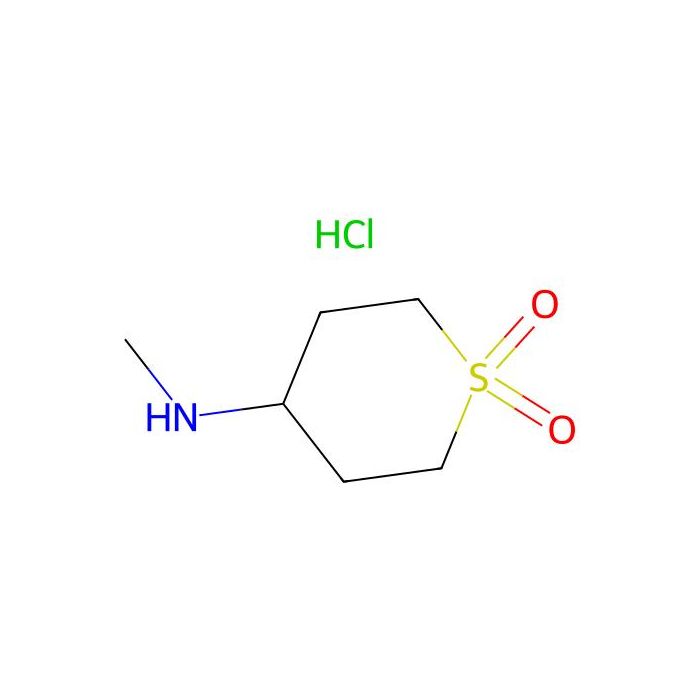 4-(Methylamino)tetrahydro-2H-thiopyran 1，1-dioxide hydrochloride - ≥95% CAS No(1268991-10-1) by Aladdin Scientific