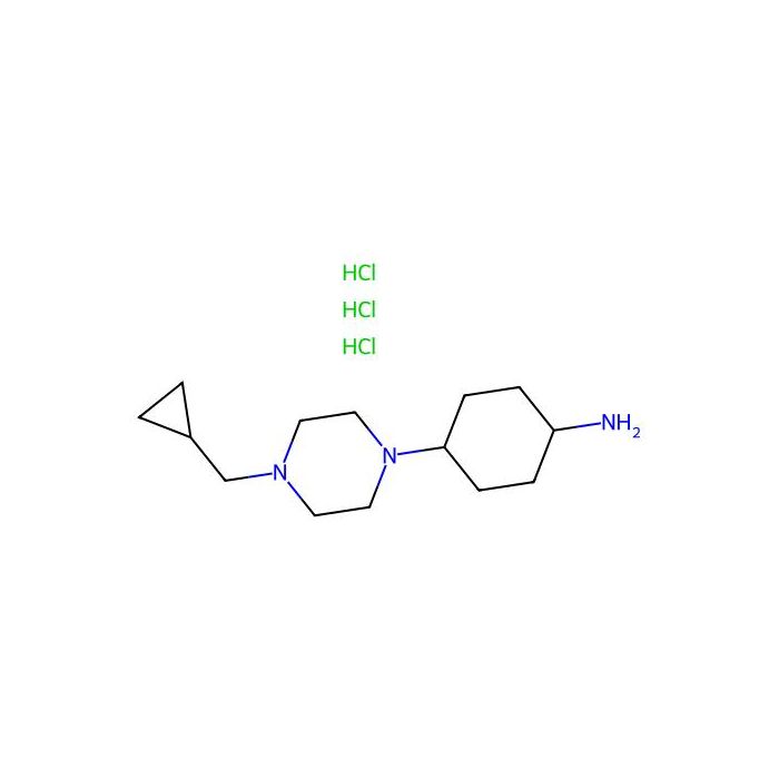 trans-4-[4-(Cyclopropylmethyl)-1-piperazinyl]cyclohexanamine trihydrochloride - ≥95% CAS No(882660-42-6) by Aladdin Scientific